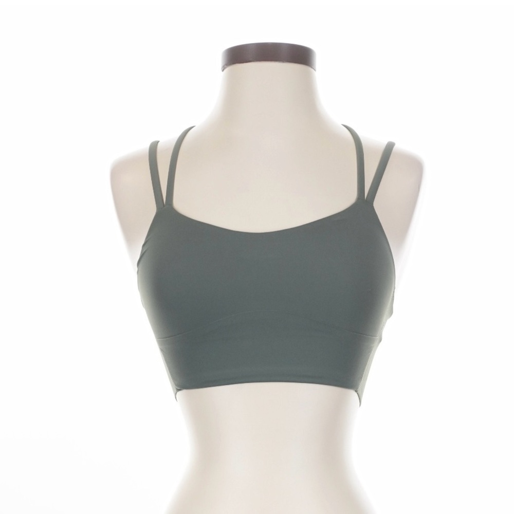 lululemon athletica Double-Strap Bralette in Olive